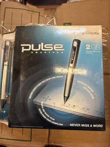 Livescribe pulse smartpen - smartpen, 2gb