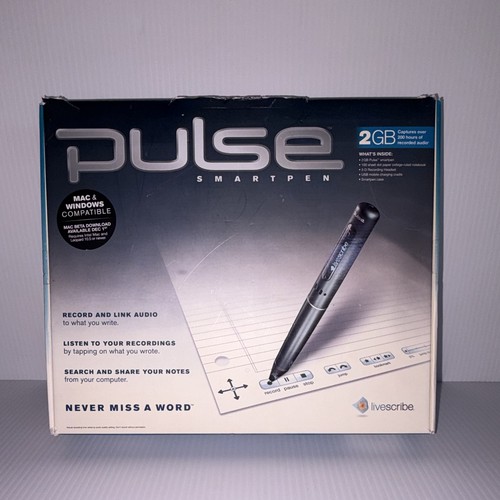 Livescribe pulse smartpen 2gb - livescribe,
