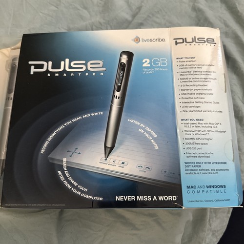 Livescribe 2gb pulse - livescribe,