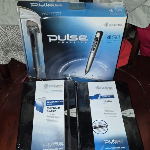 Livescribe pulse smartpen - pulse, 4gb