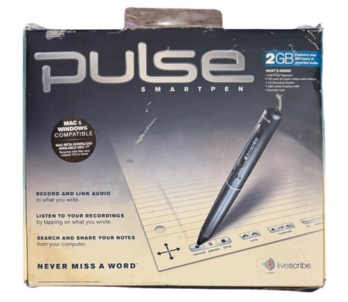 Livescribe pulse smartpen 2gb - pulse,