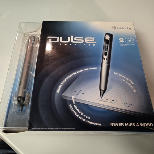 New livescribe pulse smartpen - new,