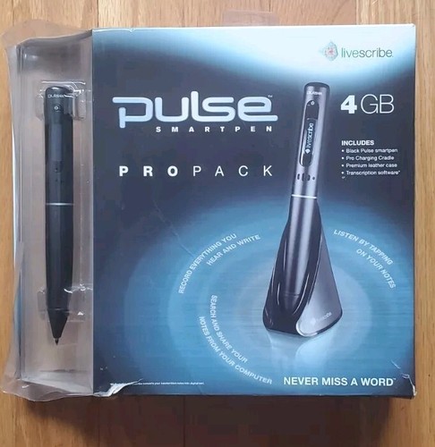 Livescribe pulse smartpen - smartpen, 4gb